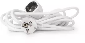 Entac ilgiklis su įžeminimu 3m 3680W IP20 baltas