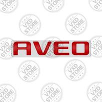 Chevrolet Aveo raidžių Automobilio 3D metalinės raidės Logotipo ženklelis Lipdukai Automobilio Galinės bagažinės raidžių emblema Stiliaus lipdukai