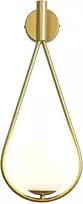 Pakabinamas šviestuvas Toolight Sieninė lempa G094-1W GOLD Baltas