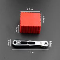 KO 1pc new Two-way Multi-function Ratchet Screwdriver, Forward And Reverse Working Screwdriver For Tight Spaces