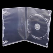 Hot Transparent Bottom CD Box Empty CD Case PP Plastic Milky Transparent CD Case CD Case Capacity 1 Discs