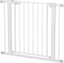 PawHut apsauginiai varteliai, laiptų varteliai, šunų varteliai, reguliuojami 75-96cm, automatinis užsidarymas