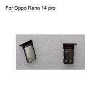 For Oppo Reno 14 Pro Sim Card Holder Tray Card Slot For Oppo Reno 14Pro Sim Card Holder juoda