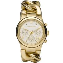 Michael Kors MK3131 Runway Chronograph Moteriškas laikrodis 38mm auksas