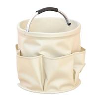 Outdoor Camping Picnic Basket with Multiple Exterior Pockets Durable Handle and Drawstring Closure for Easy Storage and Transport One Size