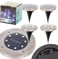 Įsmeigiami LED lauko šviestuvai, 4 vnt.