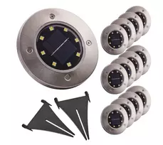 Įsmeigiami LED lauko šviestuvai, 8 vnt.