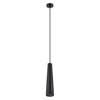 Lampa Wisząca Industrialna Czarna Electra 1Xgu10 10W Sl.1355 Sollux Lighting