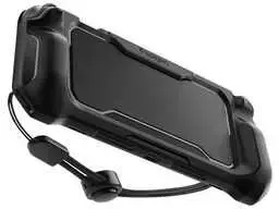 „Spigen Rugged Armor“ dėklas, skirtas „Nintendo Switch 2“ – matinis juodas