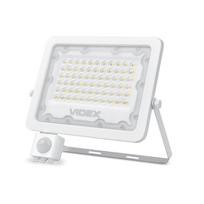 Naświetlacz Halogen Czujnik Ruchu Pir 50W Neutralne Światło 5000K 4500Lm Ip65 Luca Videx