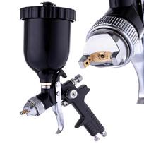 Pistolet Lakierniczy Malarski Hvlp Dysza 1,7Mm Czarny Zbiornik 600Ml