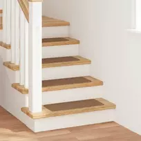 Slydimui atsparūs laiptų kilimėliai 15 pcs Geltona 60 x 25 cm