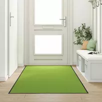 Durų kilimėlis Žalia ir juoda 120 x 300 cm Poliamidas ir PVC