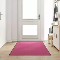 Durų kilimėlis Rožinė ir Juoda 120 x 300 cm 100% poliamidas