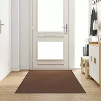 Durų kilimėlis Ruda ir juoda 120 x 300 cm 100% poliamidas