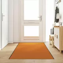 Durų kilimėlis Kita Oranžinis ir Juodas 120 x 350 cm