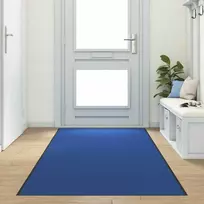 Durų kilimėlis Mėlyna ir juoda 120 x 350 cm Poliamidas ir PVC