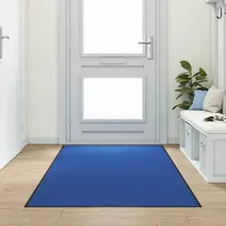 Durų kilimėlis Mėlyna ir juoda 120 x 250 cm 100% poliamidas
