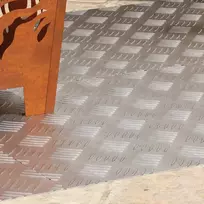 Laiptų danga Stačiakampio 4 pcs Sidabro 100 x 50 cm Aliuminis