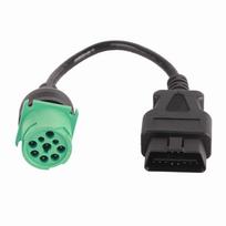OBD2 to J1939 Green Truck Diagnostic Cable OBD2 to J1939 Adapter  Truck Fault Code Reading juoda