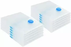 Saugojimo maišeliai 10 pcs Skaidrūs ir mėlyni 70 x 50 cm
