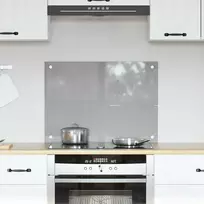 Virtuvės atbraila Šviesiai pilka 70 x 50 cm grūdintas stiklas