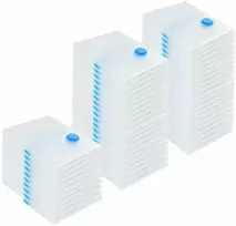 Saugojimo maišeliai 50 pcs Skaidrūs ir mėlyni 70 x 50 cm