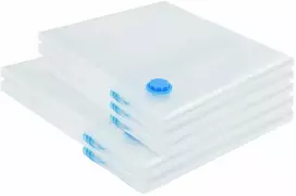 Saugojimo maišeliai 5 pcs Skaidrūs ir mėlyni 130 x 100 cm