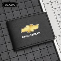 Car Driver License Wallet Holder Business Card Cover Purse For Chevrolet Cruze Spark Captiva Suburban Camaro Malibu Silverado