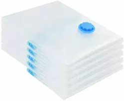 Saugojimo maišeliai 5 pcs Skaidrūs ir mėlyni 80 x 60 cm