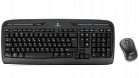 Zestaw Klawiatura I Mysz Logitech Mk330 Wireless Desktop ( K330 + M185 )
