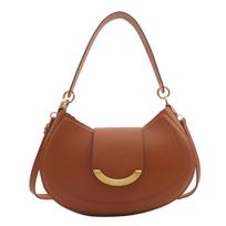 PU Leather Small Shoulder Bag Simple Ladies Messenger Bag Portable Mini Tote Bag  Gifts ruda