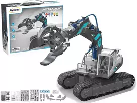 Lean Toys Hidraulinio vikšrinio ekskavatoriaus konstruktorius, 137 d.