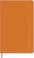 Moleskine Notes Pro Vege linija* sintetinė gyvatės odos oranžinė spalva