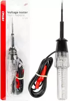 Automobilinis įtampos testeris 6–12V su „krokodilo“ gnybtu, AMIO-04272