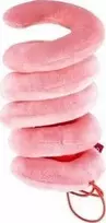 Coockoo pliušinis katės žaislas „Twister“, rožinis, 36 cm