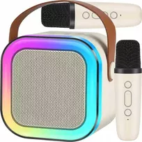 Garsiakalbis Lexibook PRZENOŚNY Rinkinys KARAOKE Nešiojama kolonėlė Bluetooth RGB DWA MIKROFONY USB MINI JACK