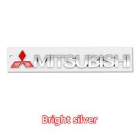 For ASX Lancer 10/9 Outlander Pajero Sport L200 Xpander Space Star Waterproof 3D ABS Mitsubishi Car Hood Emblem Badge Sticker