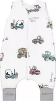 PULP BAMBOO PULP-COTTON miegmaišis su kojelėmis, 0,5 TOG, vaikams nuo 1 iki 2,5 metų