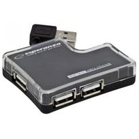 Hub Usb 2.0 4 Porty Rozdzielacz Rozgałęźnik Do Komputera Pc Laptopa