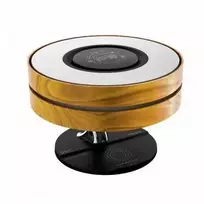 Garsiakalbis Promate Mirth 3in1 / Naktinė lempa / Bluetooth garsiakalbis 10W / Qi belaidis įkrovimas / LED laikrodis