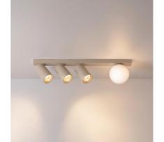 Brilagi - Taškinis šviestuvas SELE BALL 3xGU10/30W/230V + 1xG9/10W smėlinė