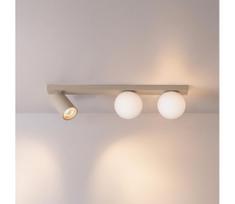 Brilagi - Taškinis šviestuvas SELE BALL 1xGU10/30W/230V + 2xG9/10W smėlio spalvos