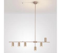 Brilagi - Pakabinamas šviestuvas ant laido CRANE 6xGU10/30W/230V smėlio spalvos