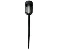 LED saulės lempa FLAME LED/1,2V 100 mAh 1800K 37 cm IP44 juoda