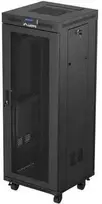 LANBERG Rack spintelė 19 laisvai stovinti 32U 600x600 plokščia pakuotė su tinklelio durelėmis LCD juodas