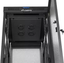LANBERG Rack spintelė 19 laisvai stovinti 32U 600x800 plokščia pakuotė su tinklelio durelėmis LCD juodas