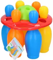 Eddy Toys gigantiškos sodo kėgliai 18,5 cm 8 dalių