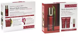 „Clarins Multi-Intensive Super Restorative Sérum“, 30 ml, 4 dalių rinkinys
