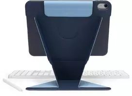 Pipetto Origami No6 Stand dėklas, tamsiai mėlynos spalvos – Apple iPad Air 10.9″ (2022/2020)/11″ 2024/2025/2026